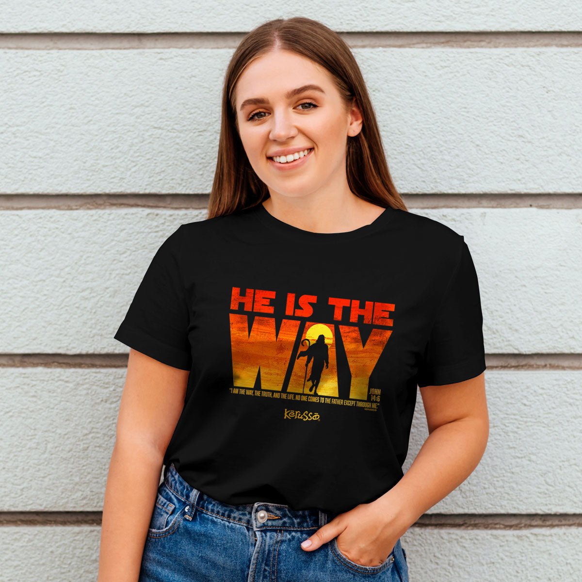 He Is The Way™ | Kerusso® Christian T-Shirt - Zealous Christian Gear - 3