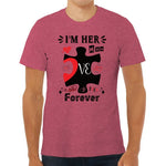 I'm Her Man | Valentine Couples Puzzle Tee - Zealous Christian Gear - 10