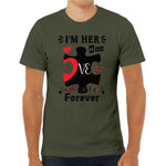 I'm Her Man | Valentine Couples Puzzle Tee - Zealous Christian Gear - 5