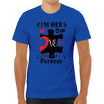 I'm Her Man | Valentine Couples Puzzle Tee - Zealous Christian Gear - 7