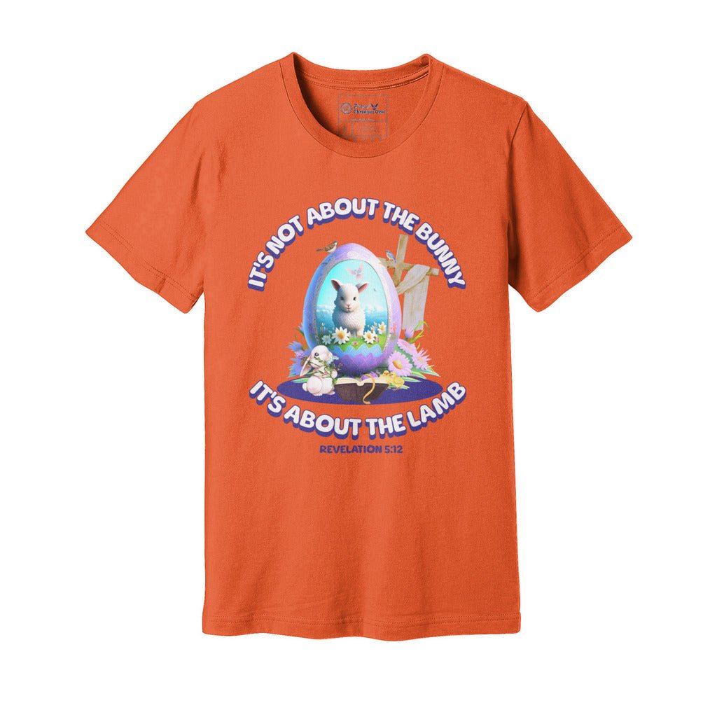 It's About the Lamb! | Easter Tee - Zealous Christian Gear - 5