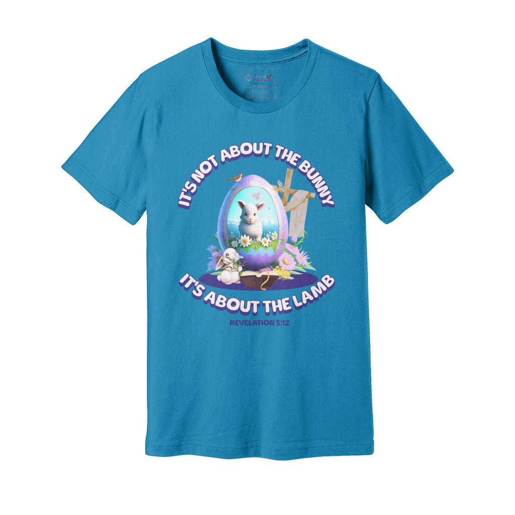 It's About the Lamb! | Easter Tee - Zealous Christian Gear - 2