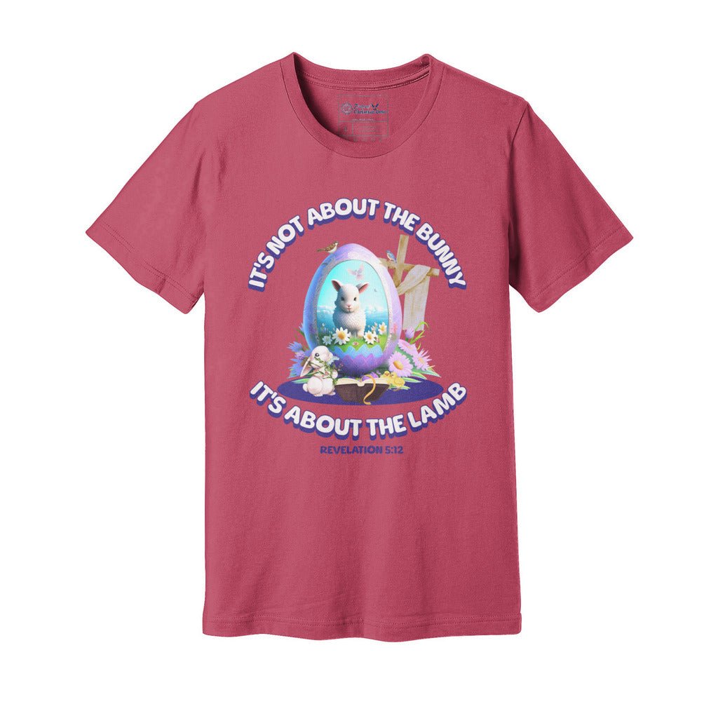 It's About the Lamb! | Easter Tee - Zealous Christian Gear - 10