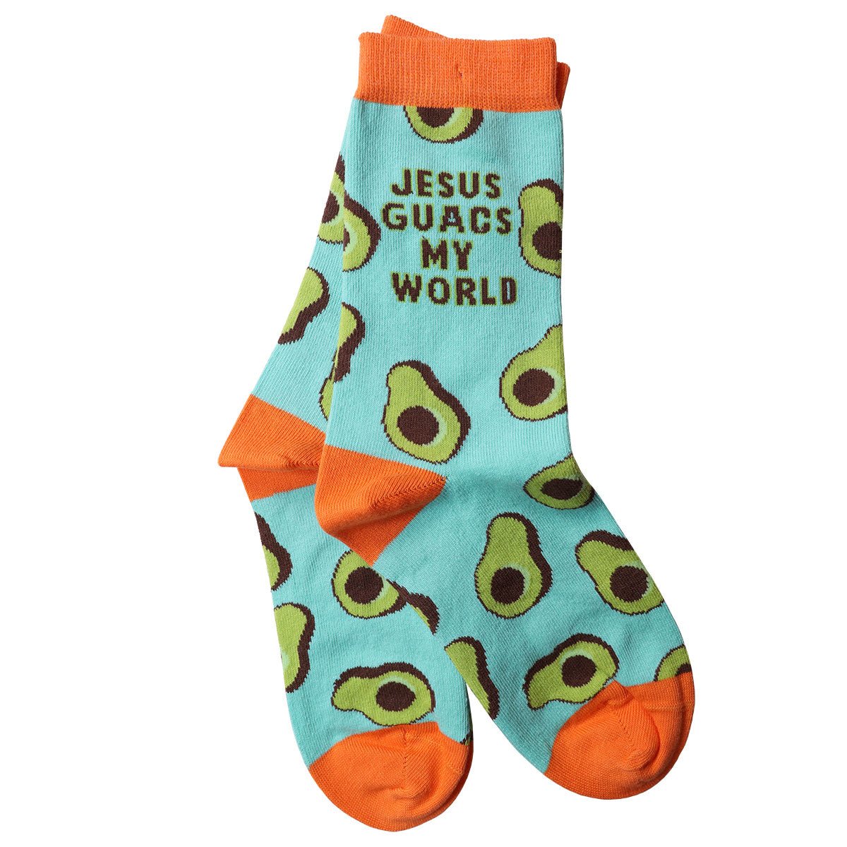 Jesus Guacs My World™ | Bless My Sole® Socks - Zealous Christian Gear - 3