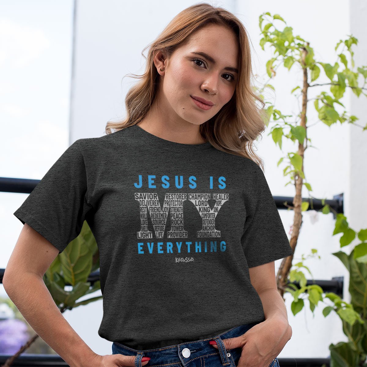 Jesus Is My Everything™ | Kerusso® Christian T-Shirt - Zealous Christian Gear - 4