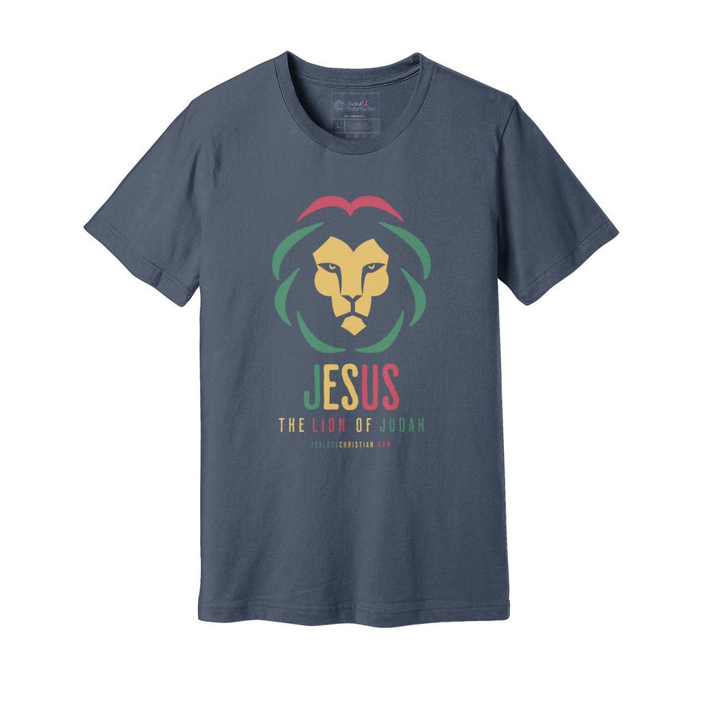 Jesus, The Lion of Judah | Reggae Tee - Zealous Christian Gear - 6