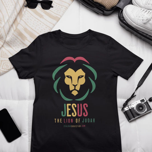 Jesus, The Lion of Judah | Reggae Tee - Zealous Christian Gear - 1