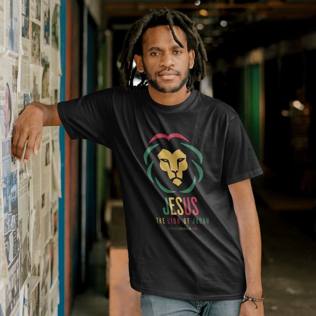 Jesus, The Lion of Judah | Reggae Tee - Zealous Christian Gear - 3