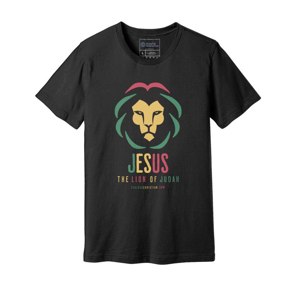 Jesus, The Lion of Judah | Reggae Tee - Zealous Christian Gear - 4