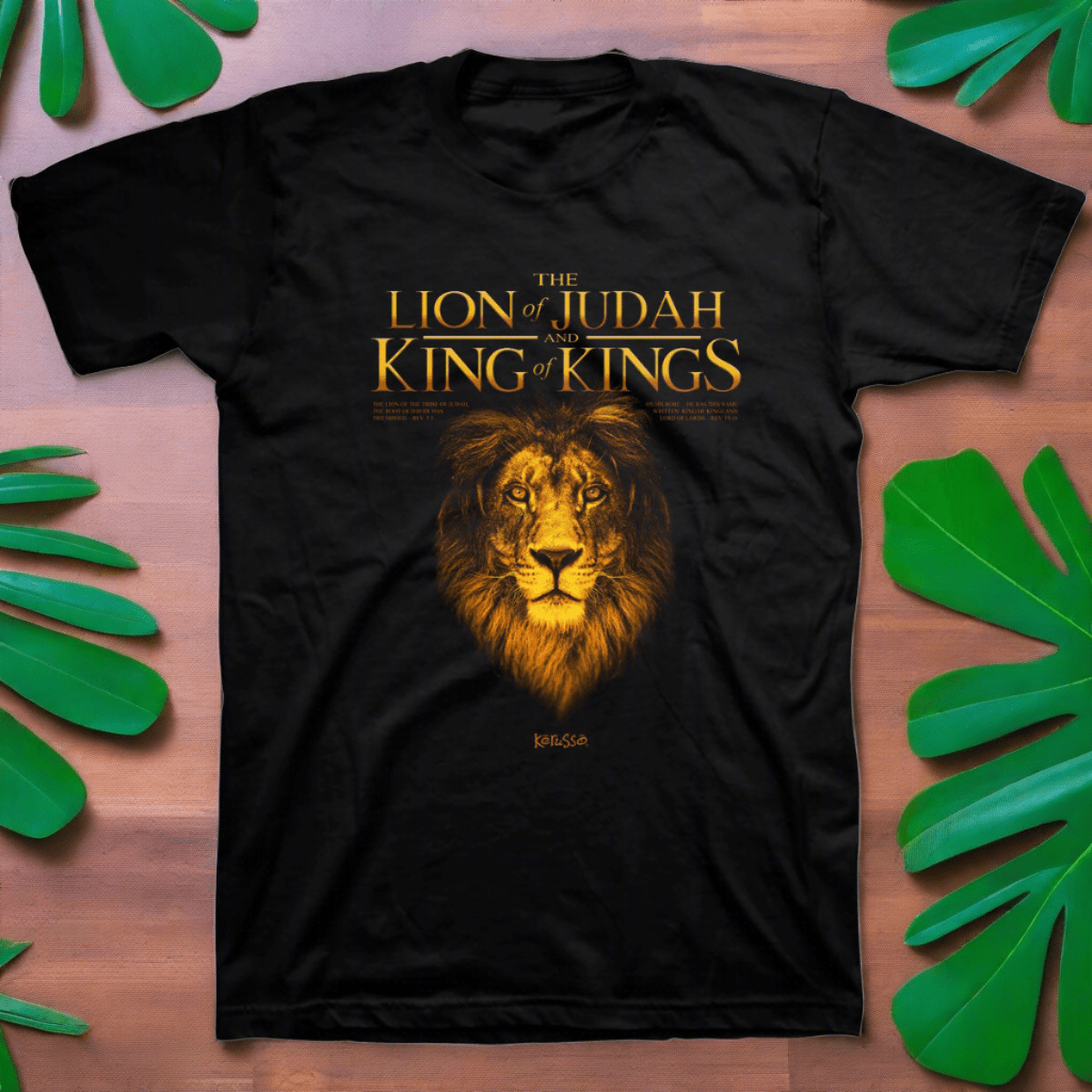 King Lion™ | Kerusso® Christian T-Shirt - Zealous Christian Gear - 1