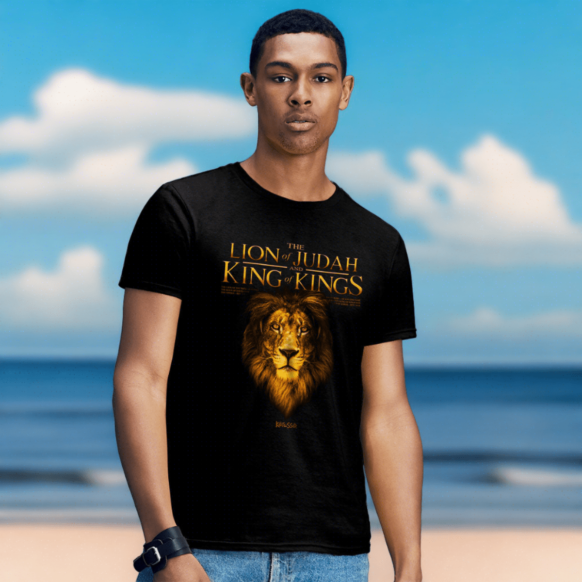 King Lion™ | Kerusso® Christian T-Shirt - Zealous Christian Gear - 2