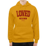 Loved | Romans 5:8 Premium Hoodie - Zealous Christian Gear - 8