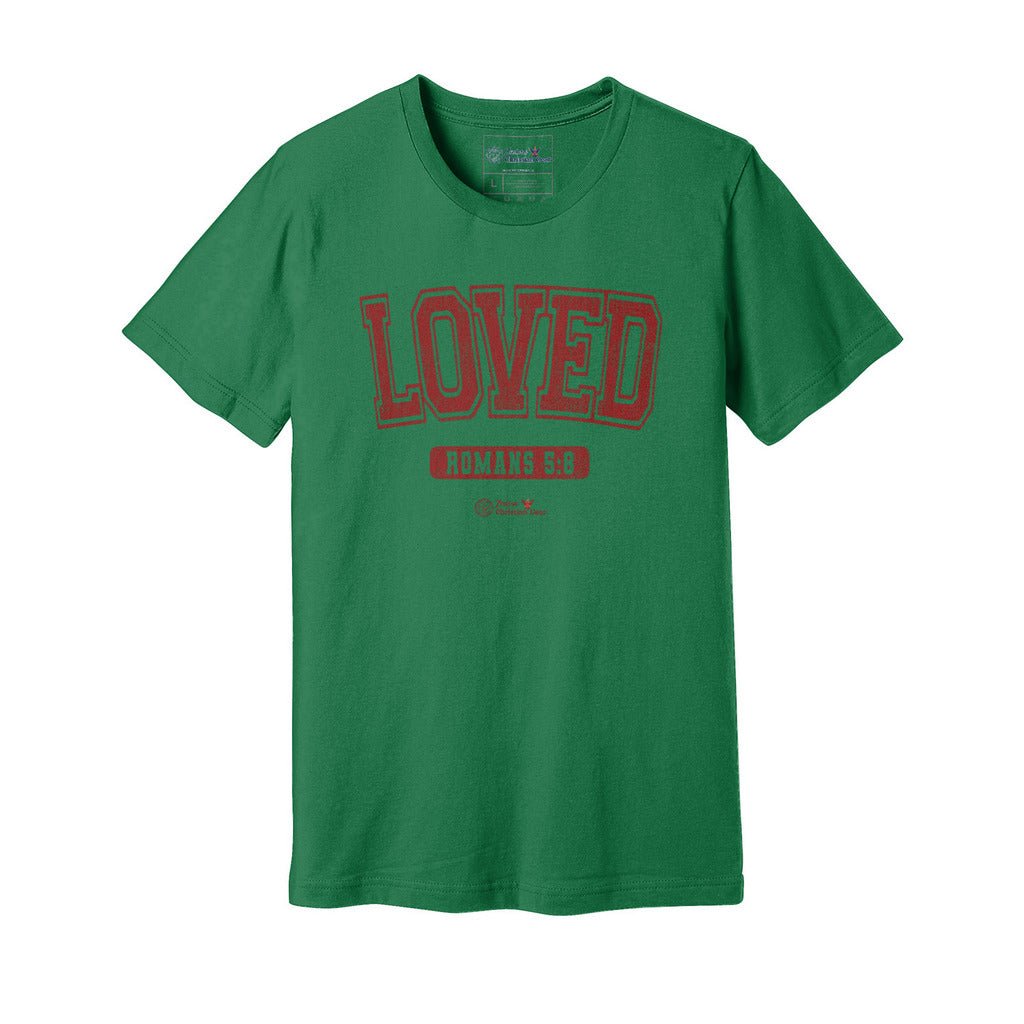 Loved | Romans 5:8 Tee - Zealous Christian Gear - 5