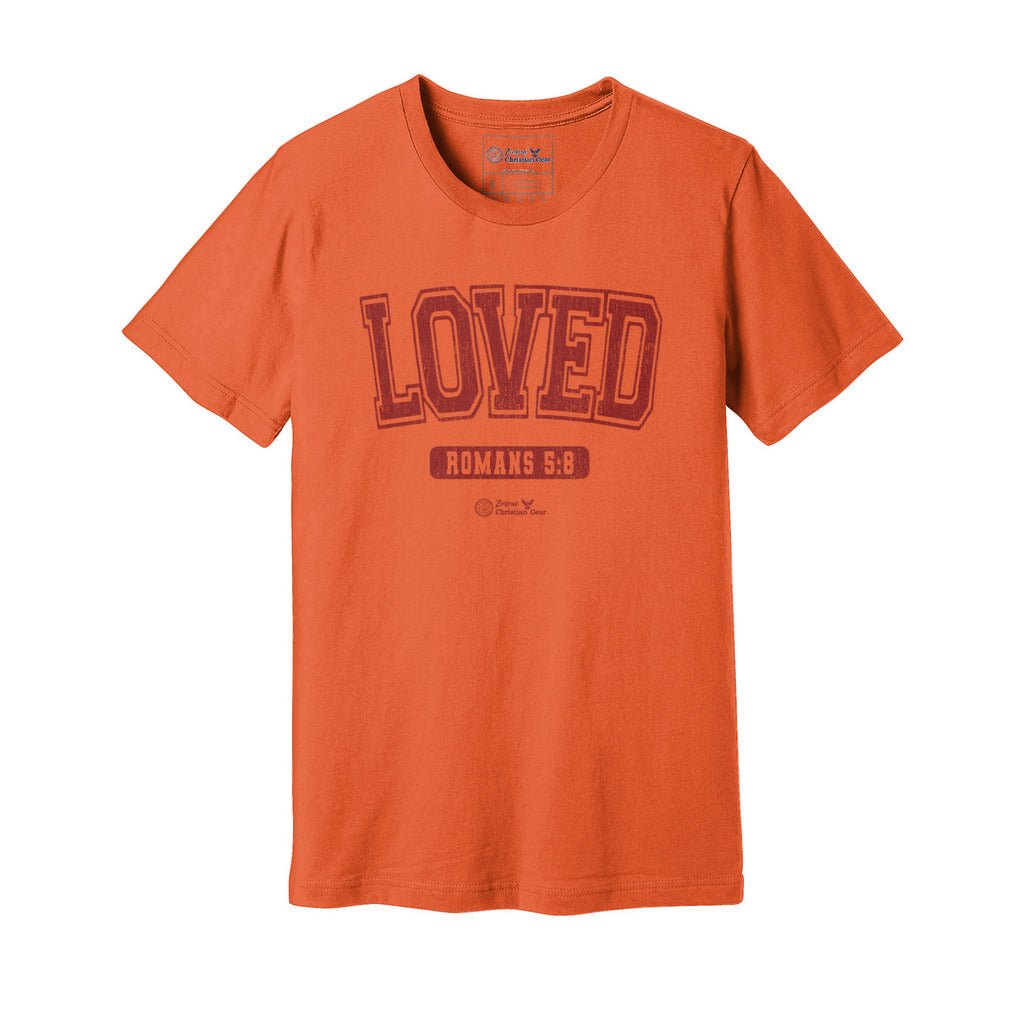 Loved | Romans 5:8 Tee - Zealous Christian Gear - 7