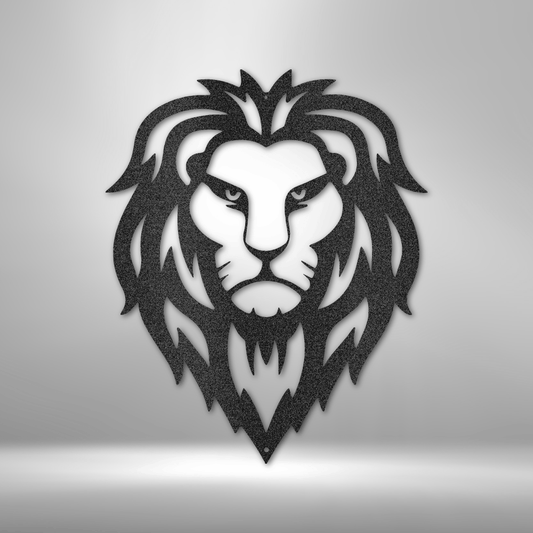 Majestic Lion Head | Metal Wall Art - Zealous Christian Gear - 1
