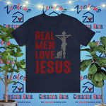 Real Men Love Jesus Tee - Zealous Christian Gear - 25