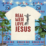 Real Men Love Jesus Tee - Zealous Christian Gear - 23