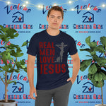 Real Men Love Jesus Tee - Zealous Christian Gear - 7