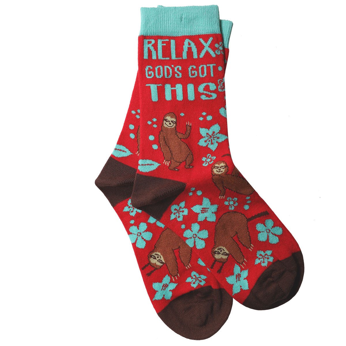 Relax Sloth™ | Bless My Sole® Socks - Zealous Christian Gear - 3