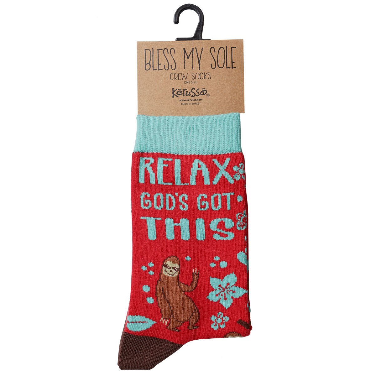 Relax Sloth™ | Bless My Sole® Socks - Zealous Christian Gear - 2