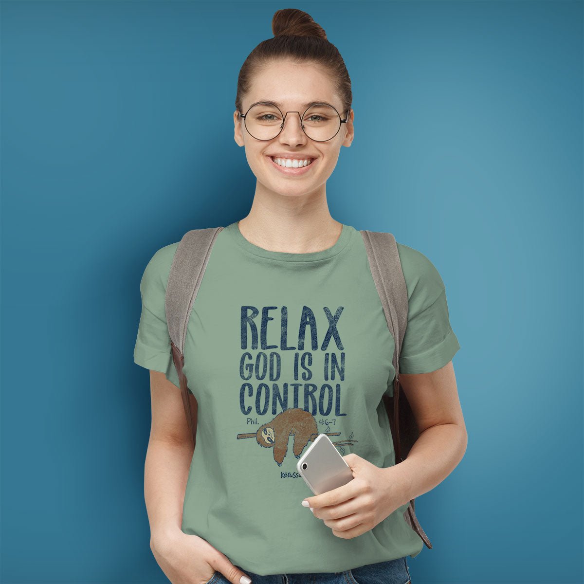 Relax Sloth™ | Kerusso® Christian T-Shirt - Zealous Christian Gear - 2