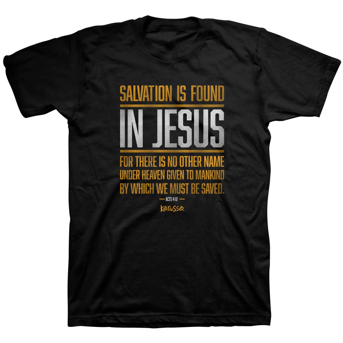 Salvation In Jesus™ | Kerusso® Christian T-Shirt - Zealous Christian Gear - 5