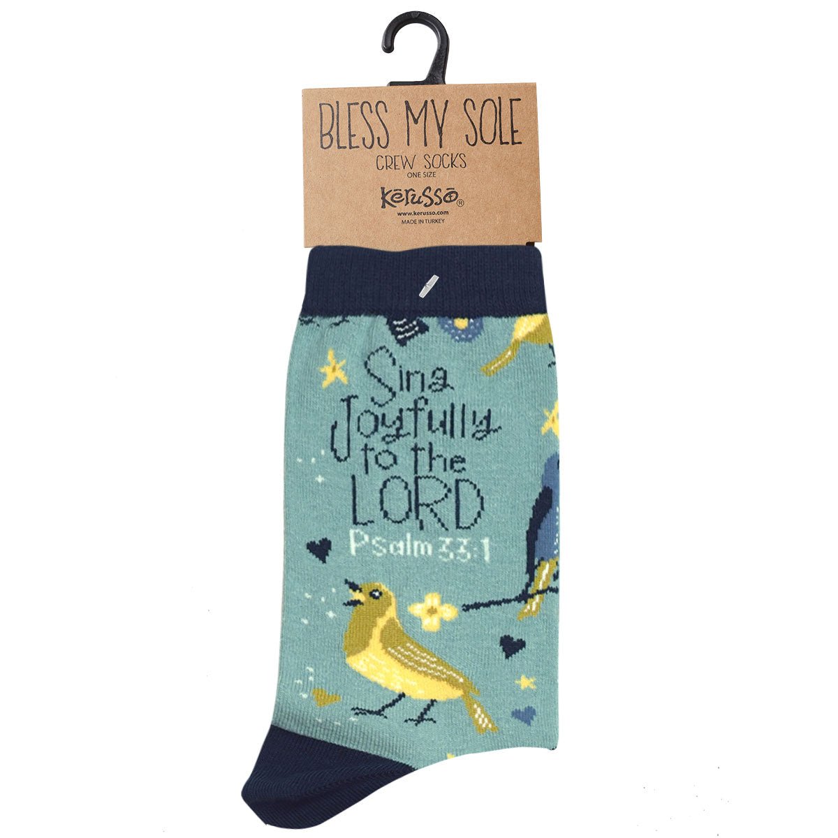 Song Birds™ | Kerusso® Crew Socks - Zealous Christian Gear - 2