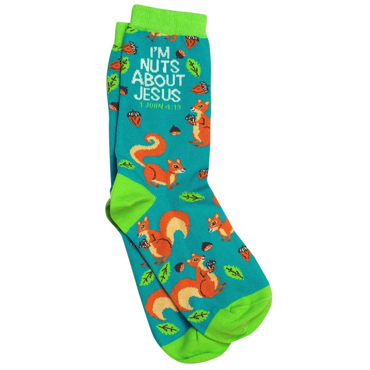 Squirrel™ | Bless My Sole® Socks - Zealous Christian Gear - 1