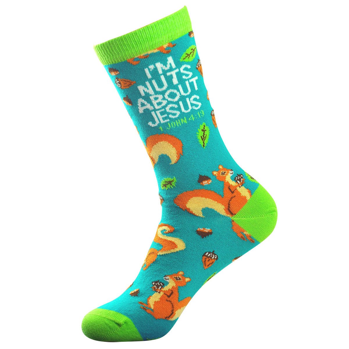 Squirrel™ | Bless My Sole® Socks - Zealous Christian Gear - 4