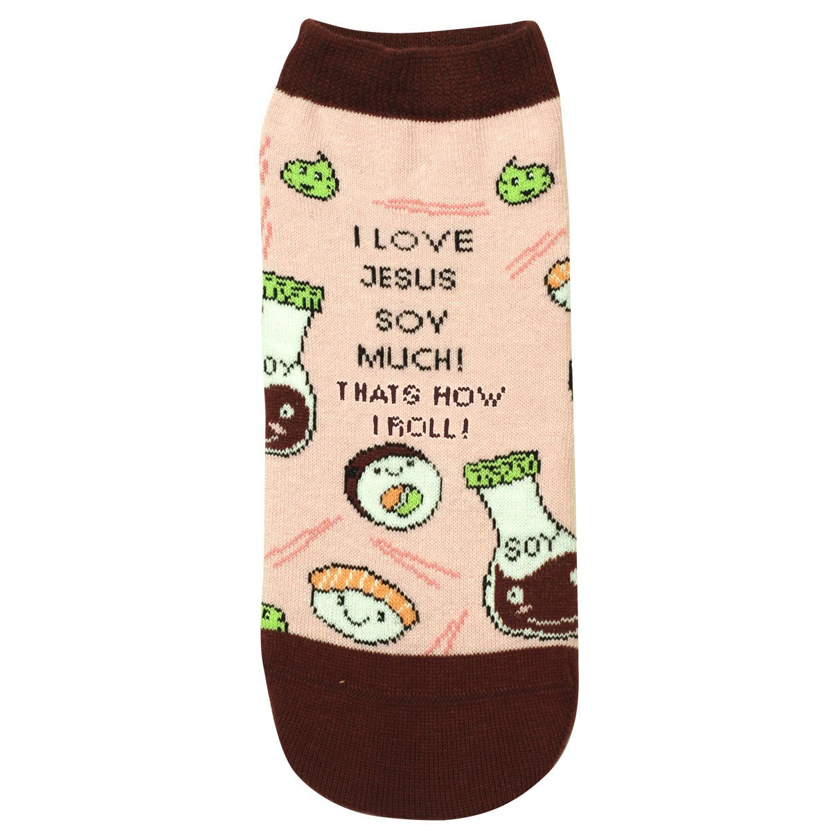 Sushi™ | Bless My Sole® Ankle Socks - Zealous Christian Gear - 3