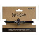 Textured Cross | Kerusso® Men's Bracelet - Zealous Christian Gear - 3