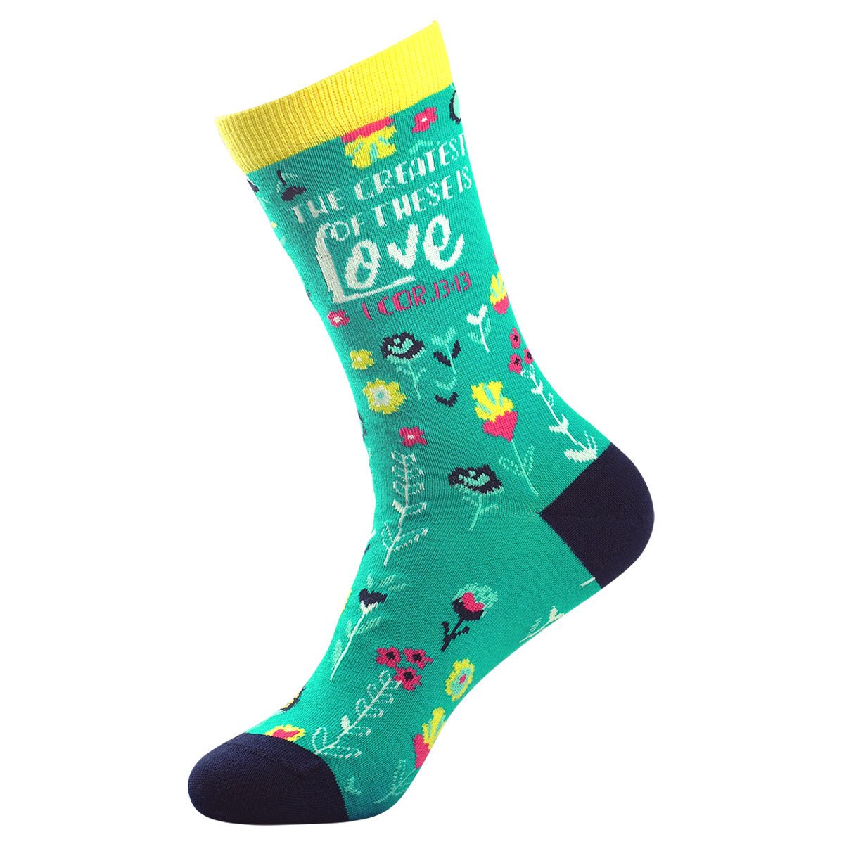 The Greatest of These™ | Bless My Sole® Socks - Zealous Christian Gear - 4