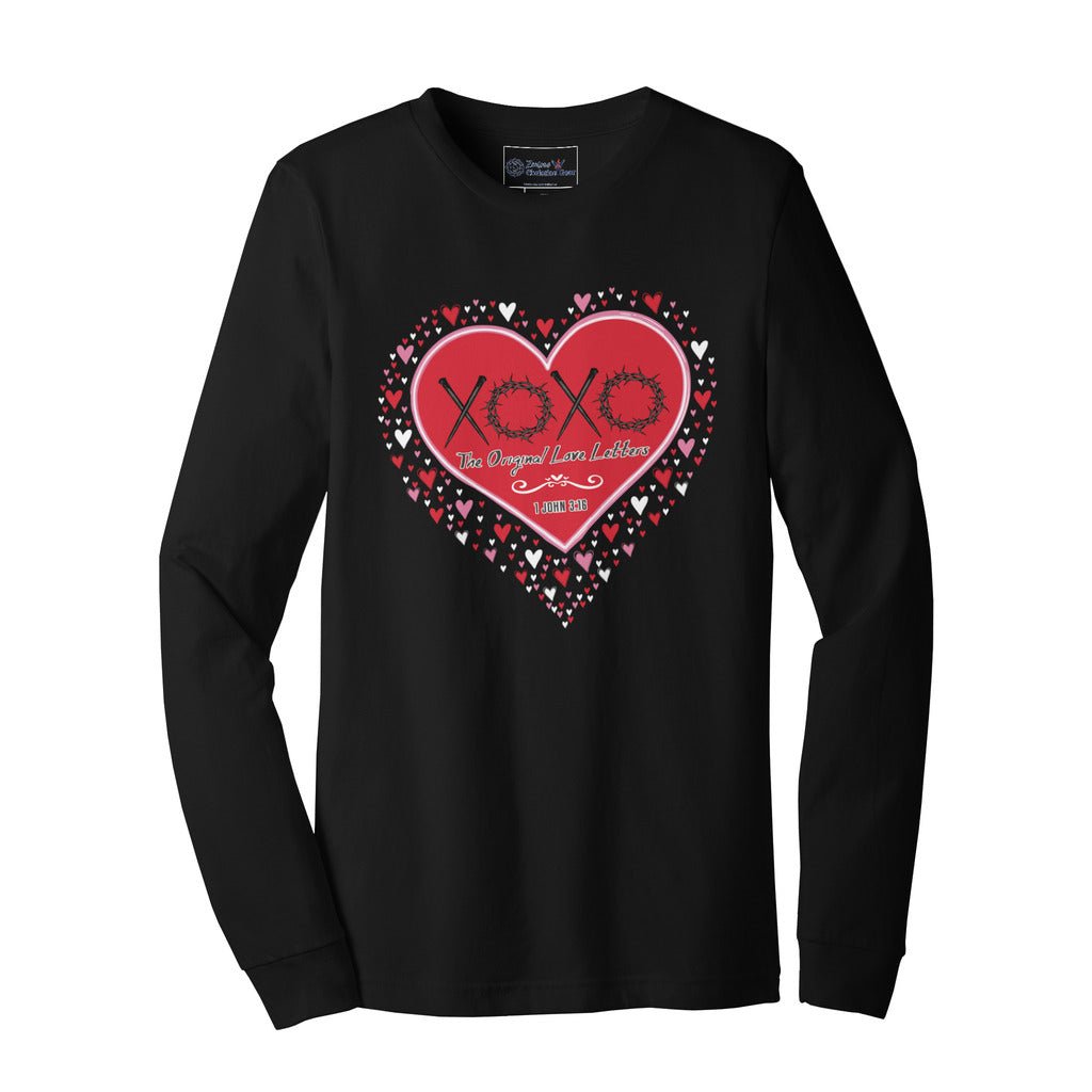 The Original Love Letters Long Sleeve Tee - Zealous Christian Gear - 2