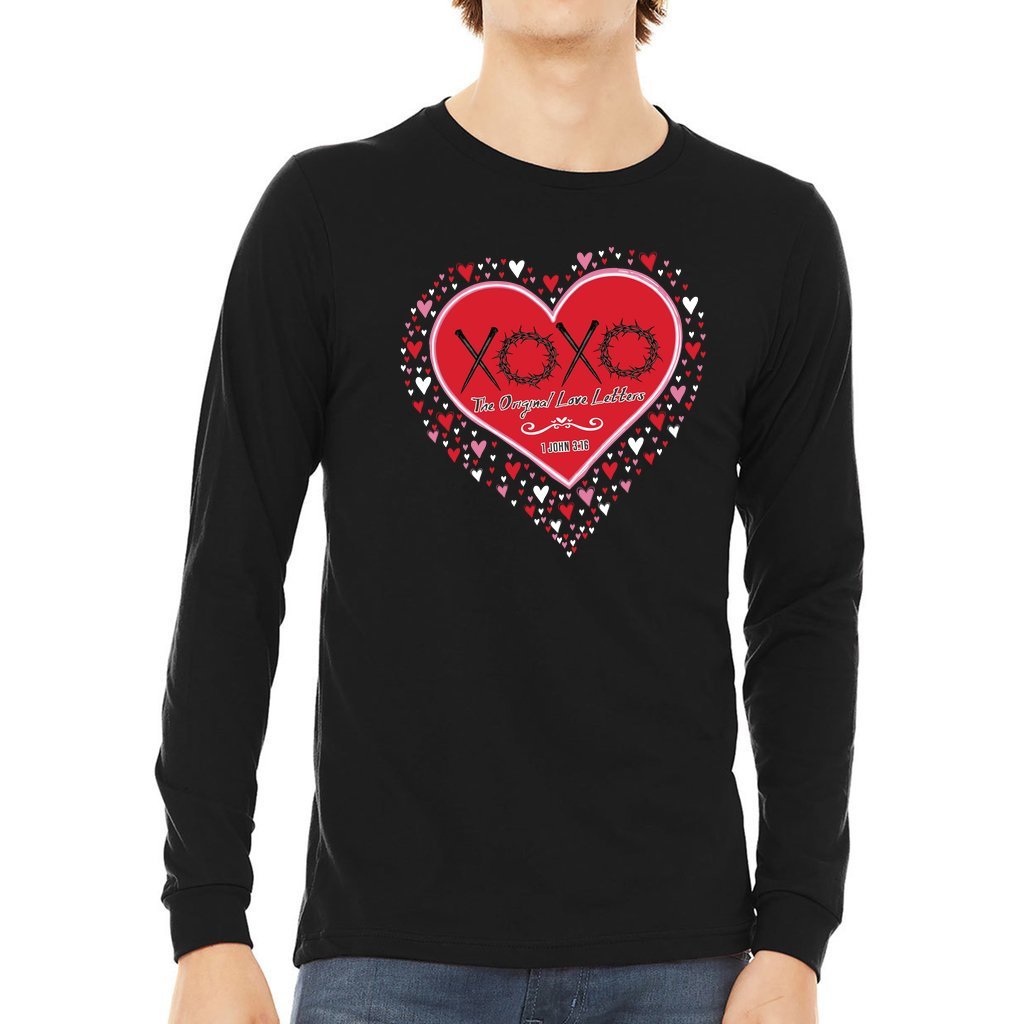 The Original Love Letters Long Sleeve Tee - Zealous Christian Gear - 1