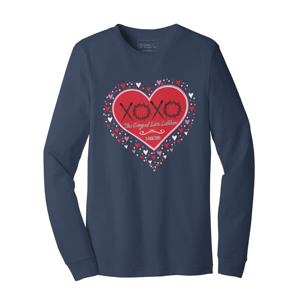 The Original Love Letters Long Sleeve Tee - Zealous Christian Gear - 19