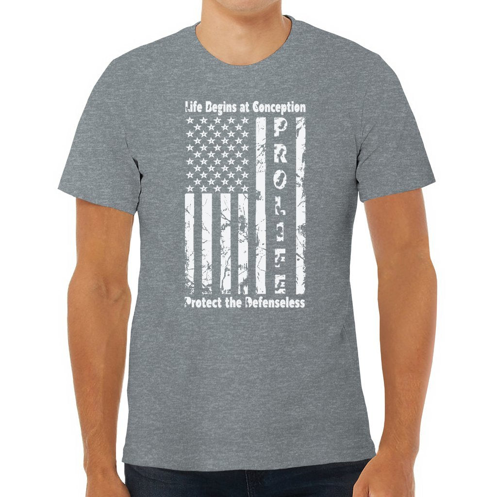 The Prolife Banner Tee | Light Design - Zealous Christian Gear - 10