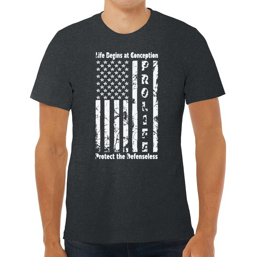 The Prolife Banner Tee | Light Design - Zealous Christian Gear - 9