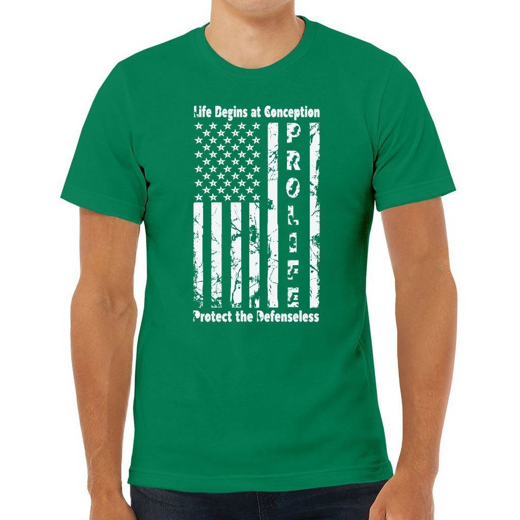 The Prolife Banner Tee | Light Design - Zealous Christian Gear - 4