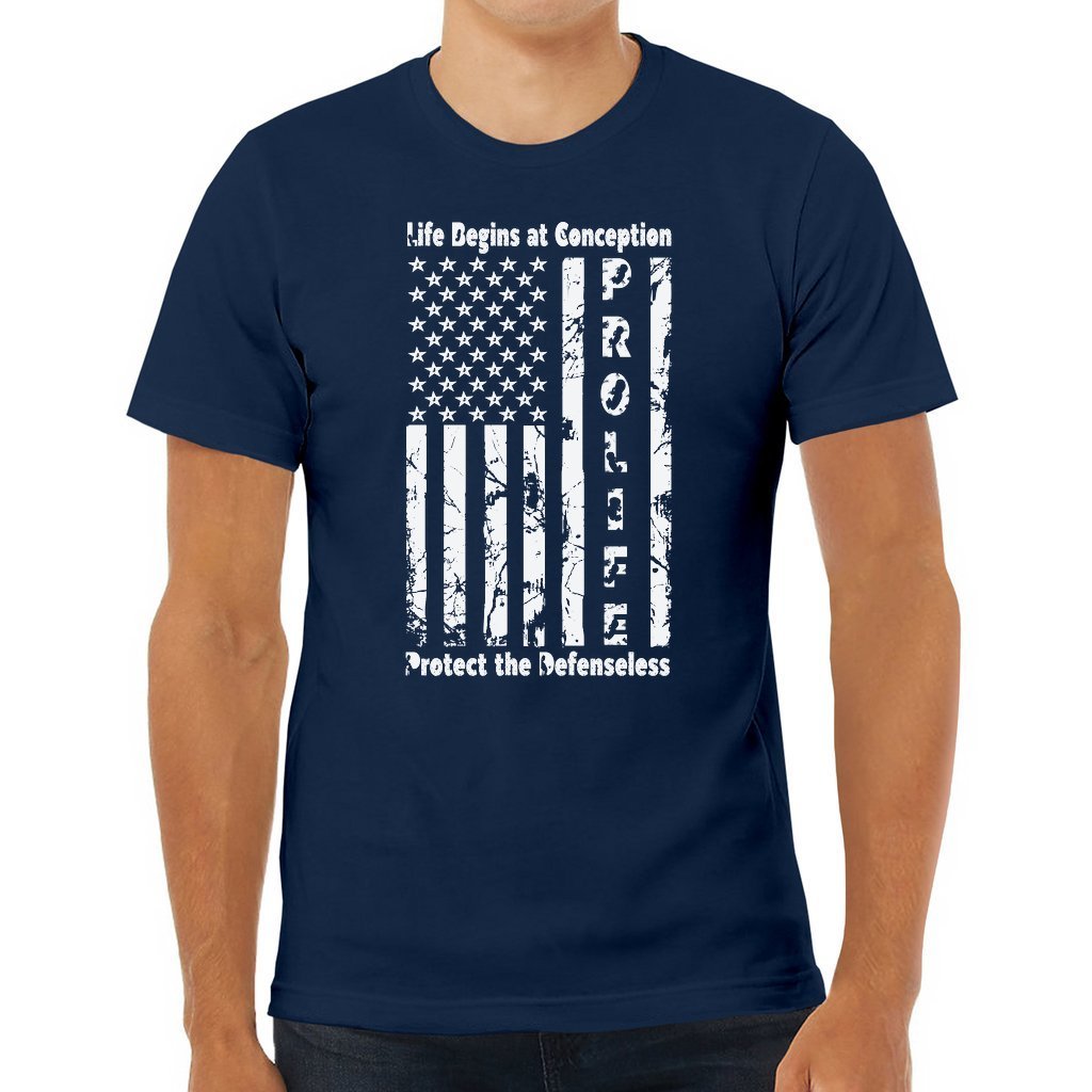 The Prolife Banner Tee | Light Design - Zealous Christian Gear - 7