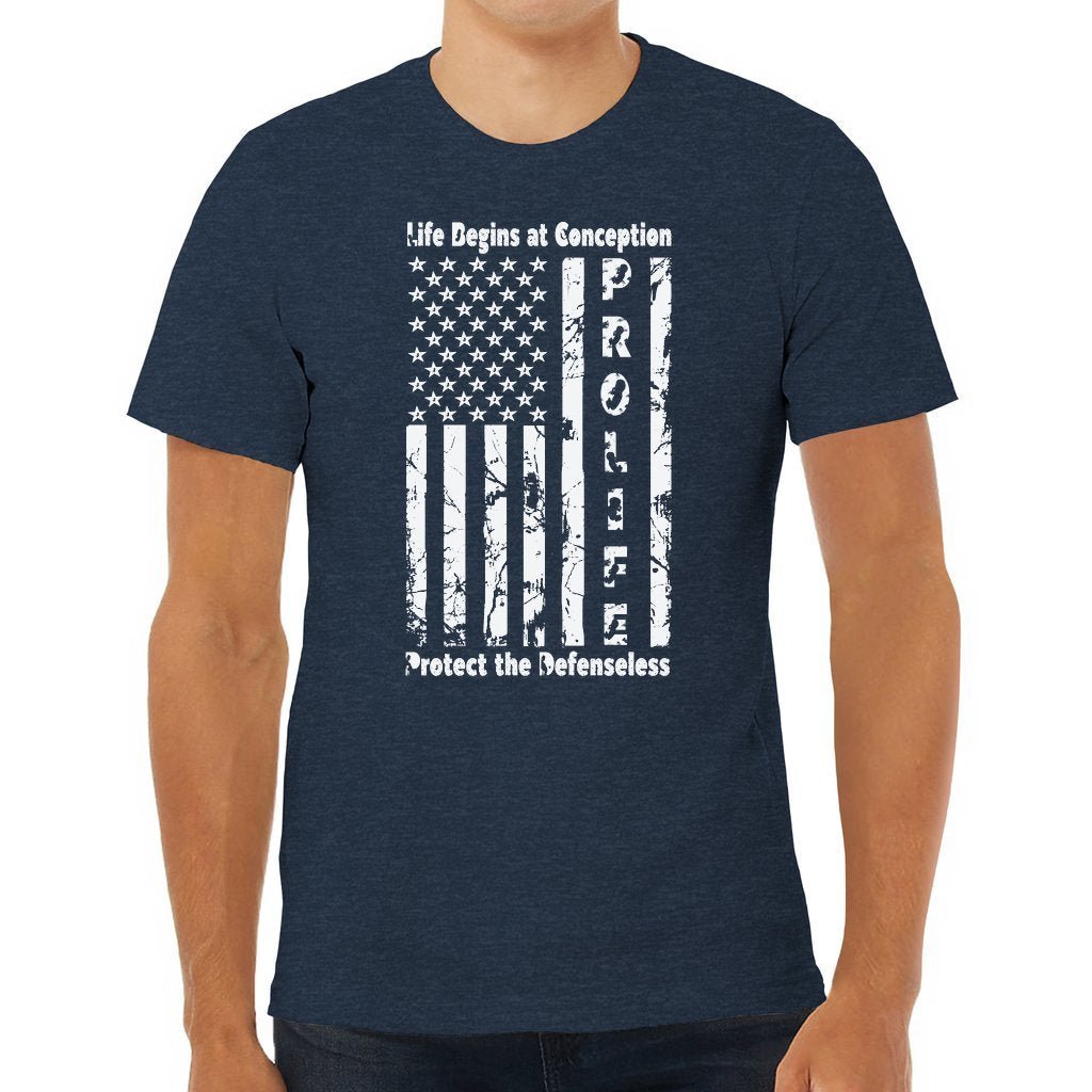 The Prolife Banner Tee | Light Design - Zealous Christian Gear - 14