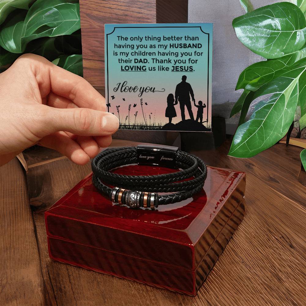 To My Husband | The Only Thing Better | Gifts for Husband | Love You Forever Bracelet - Zealous Christian Gear - 9