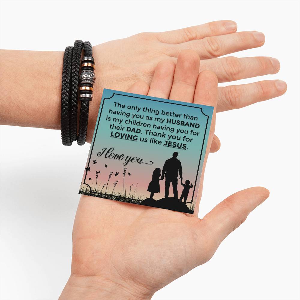To My Husband | The Only Thing Better | Gifts for Husband | Love You Forever Bracelet - Zealous Christian Gear - 10
