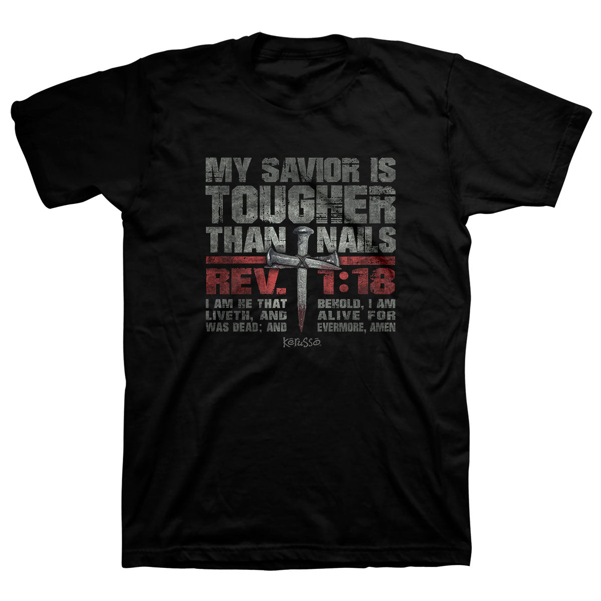 Tougher™ | Kerusso® Christian T-Shirt - Zealous Christian Gear - 5