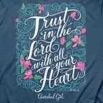 Trust Script™ | Cherished Girl® Womens T-Shirt - Zealous Christian Gear - 3