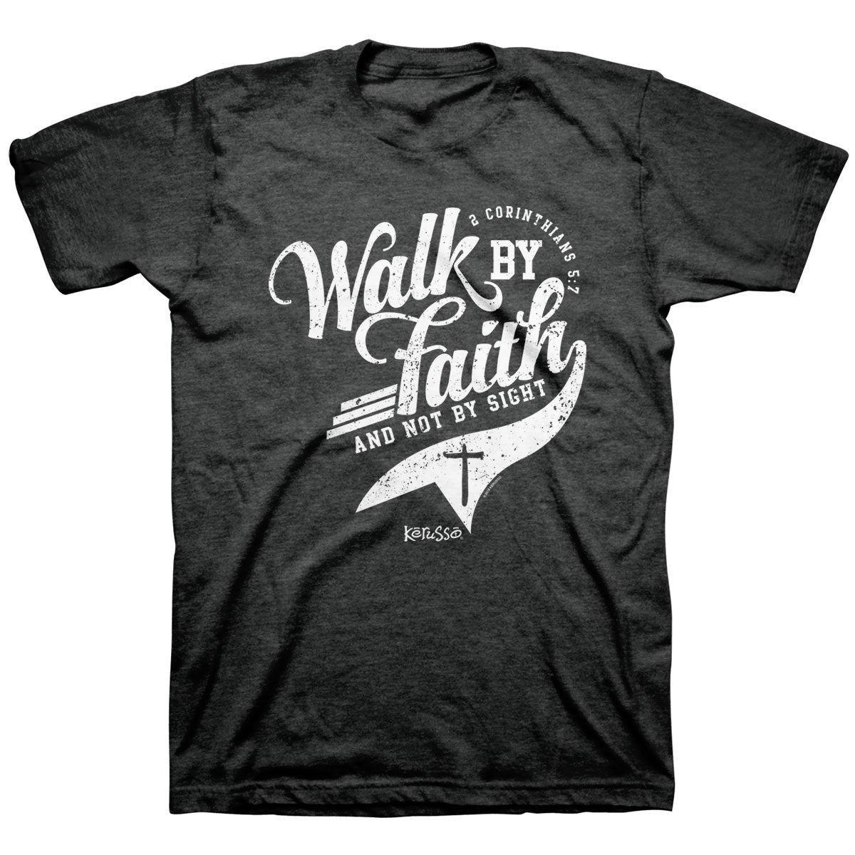 Walk By Faith™ | Kerusso® Christian T-Shirt - Zealous Christian Gear - 5