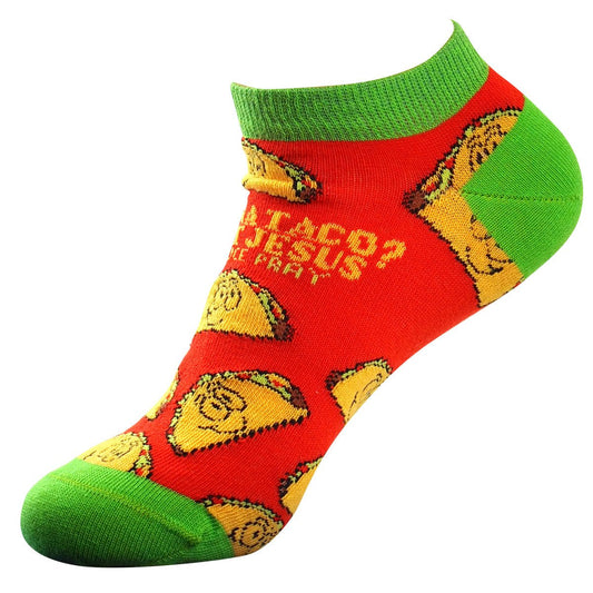 Wanna Taco™ | Bless My Sole® Ankle Socks - Zealous Christian Gear - 1