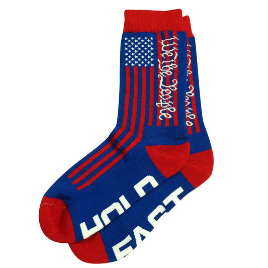 We The People Patriotic™ | Hold Fast® Socks by Kerusso® - Zealous Christian Gear - 1