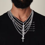 You're the REEL Deal | To My Fishing Dad | I Love You, Dad | Cuban Chain Cross Necklace - Zealous Christian Gear - 8