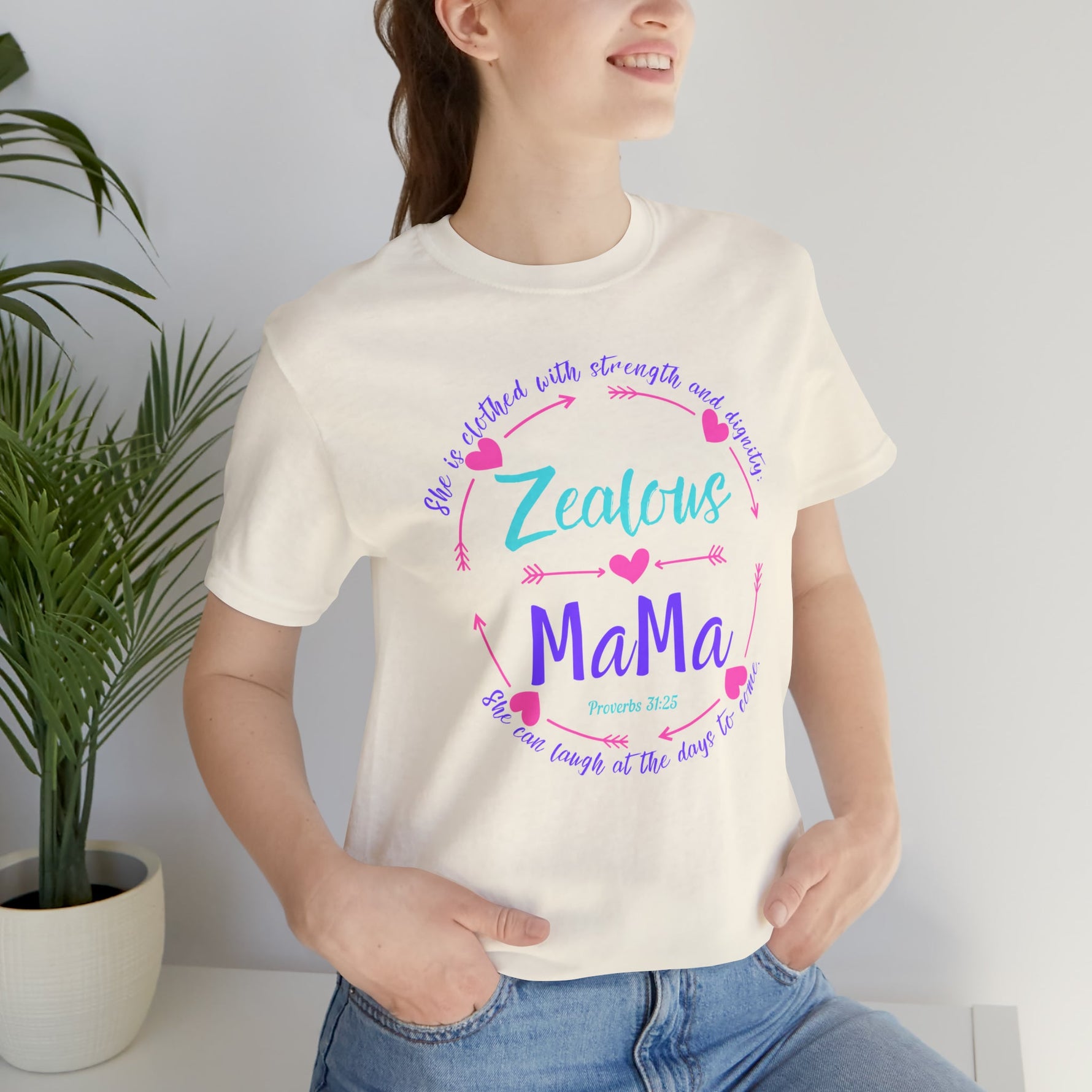 Zealous Mama | Proverbs 31:25 - Zealous Christian Gear - 9