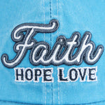 Cherished Girl® | Womens Cap | FHL Blue™ - Zealous Christian Gear - 3